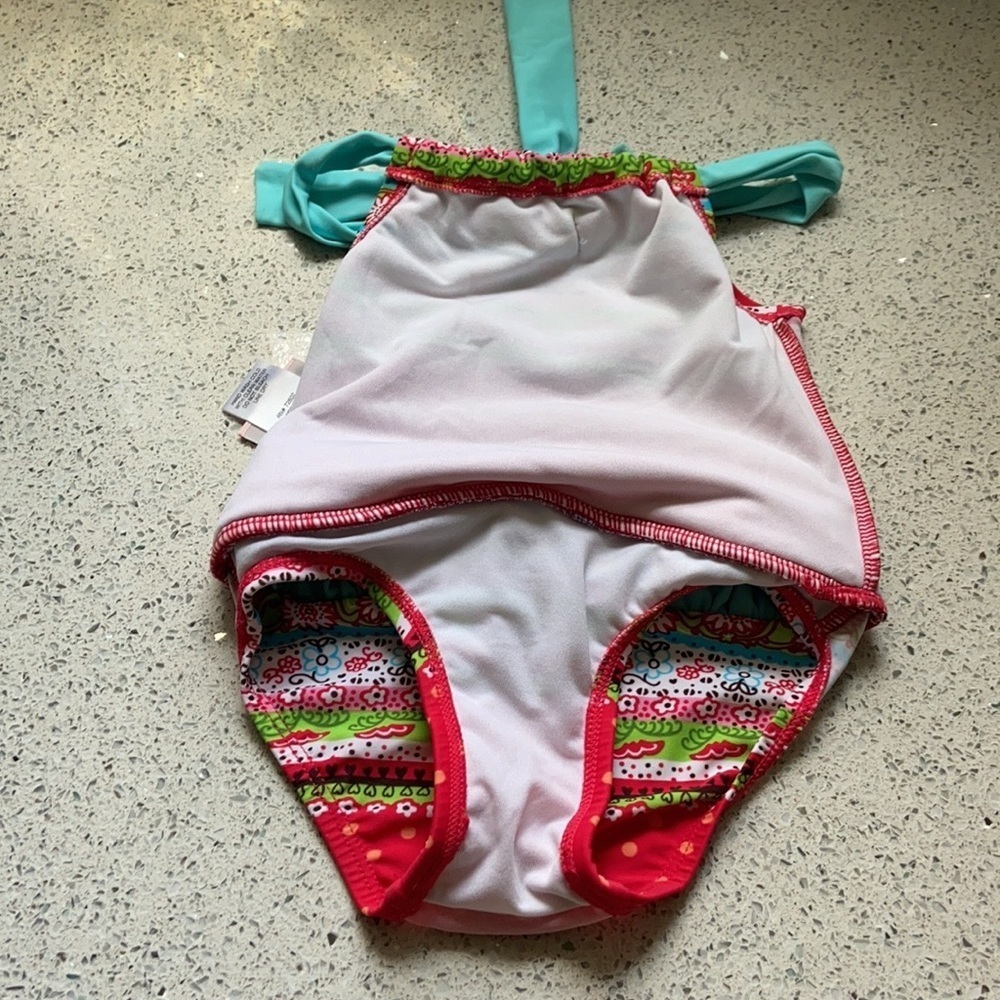 Floatimini Swim Suit Toddler Girl Size 2 - Picture 5 of 11
